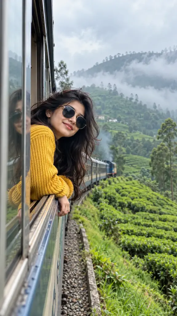 Misty Mountain Train Ride 🚂🌿 | A Journey Through the Tea Hills - ChatGPT prompt
